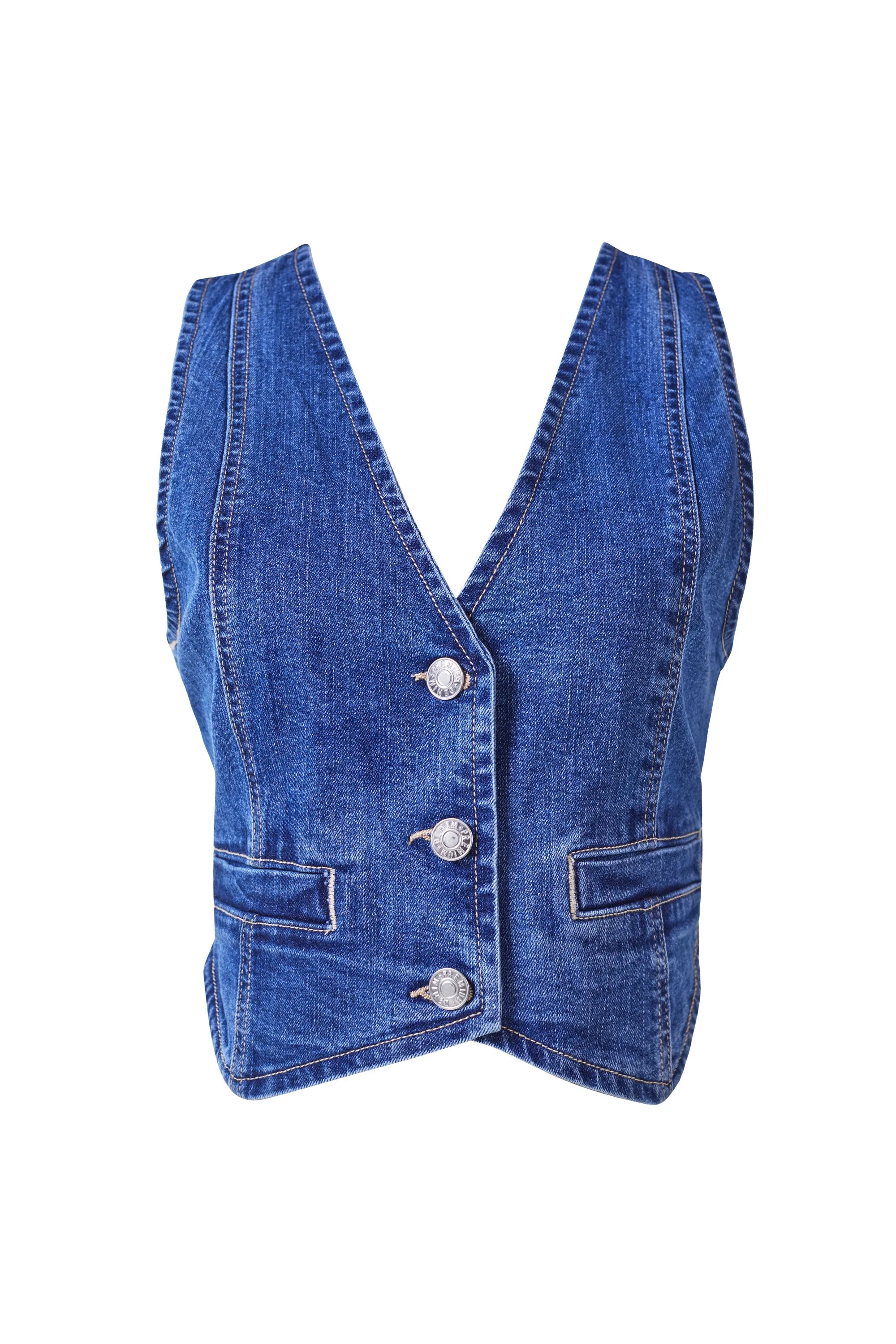 Claire Denim Vest