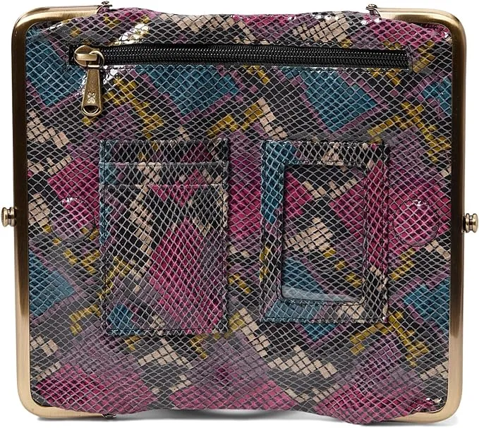 Clearance Hobo - Lauren Clutch-Wallet - Mosaic Snake