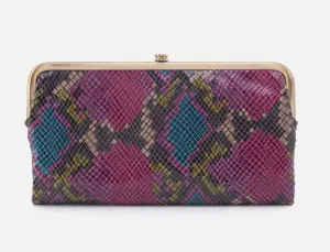 Clearance Hobo - Lauren Clutch-Wallet - Mosaic Snake