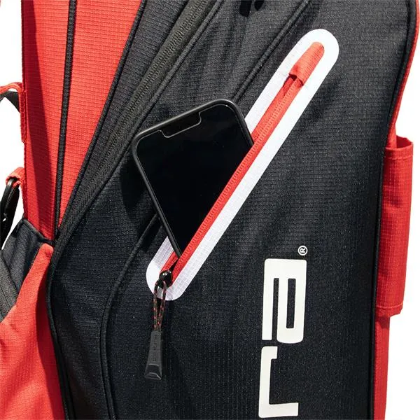 Cobra Signature Stand Bag White - Red - Black