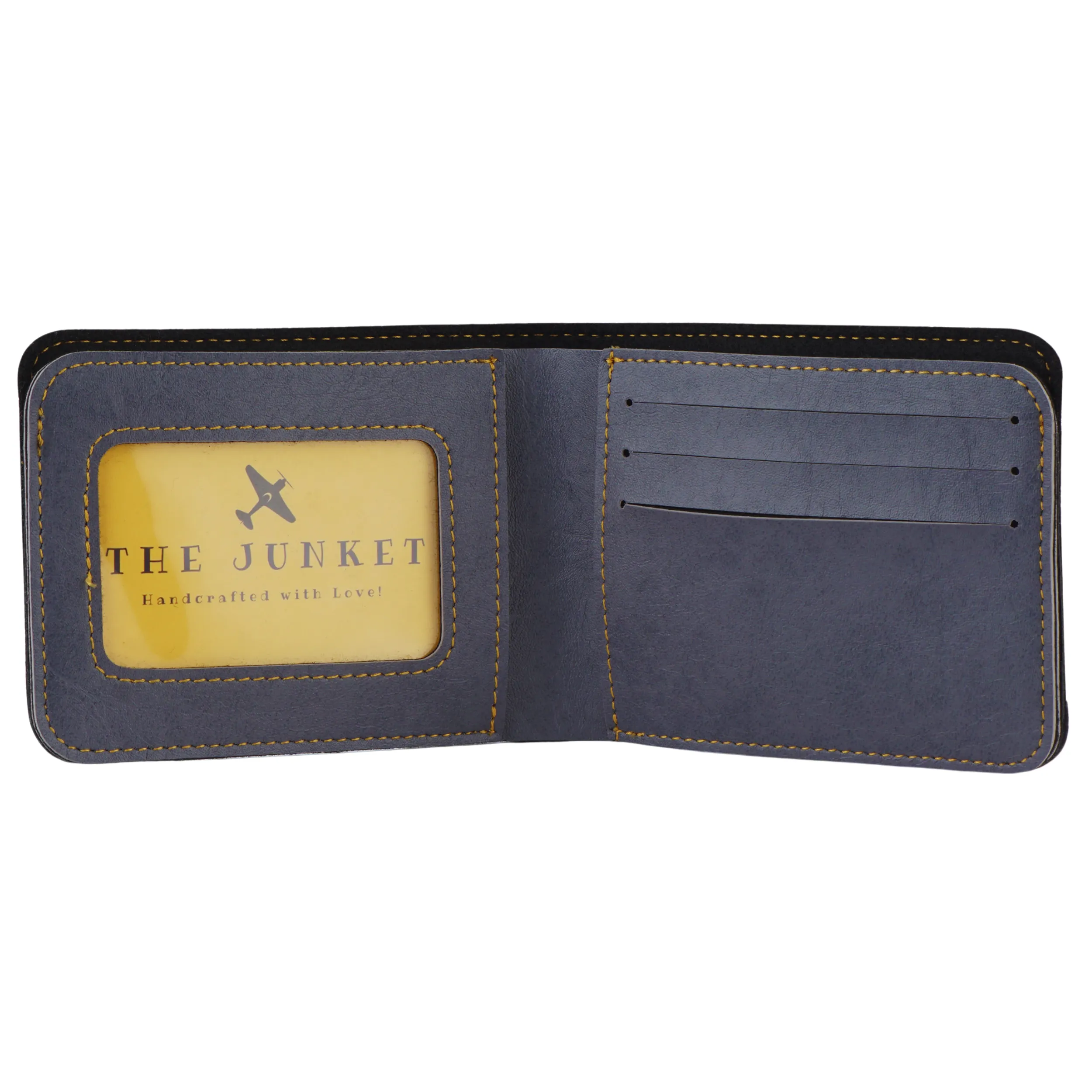 Customized Grey Wallet For Men with Free Charm