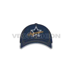 Denim Baseball Cap