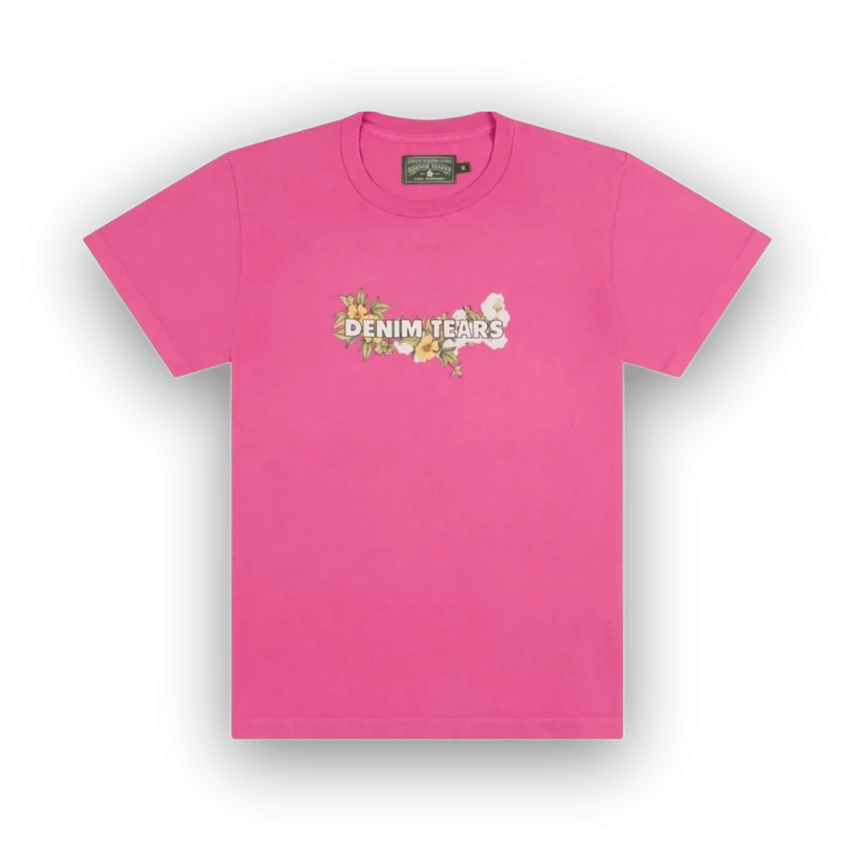 Denim Tears Logo Tee Pink