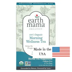 Earth Mama Organic Morning Wellness Tea Tea, 16 Tea Bags