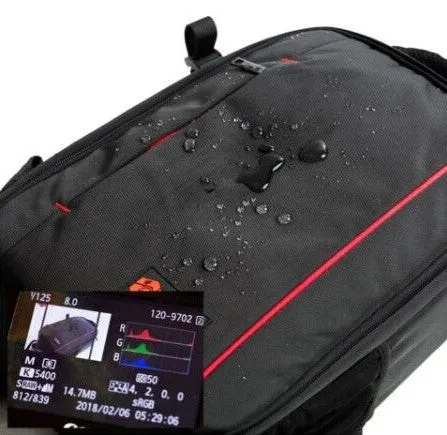 Eirmai Lightweight Water-Repellant Camera Backpack High Capacity Travel Bag (fits 1 DSLR Body, 5 Lenses and Accessories)