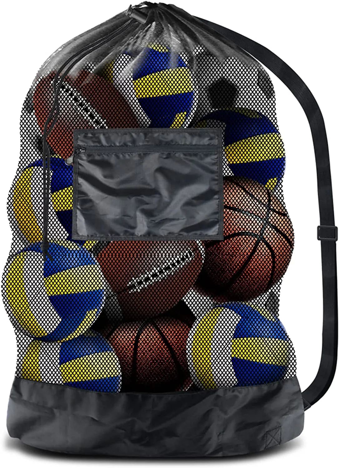 Extra Large Sports Ball Bag Mesh Soccer Ball Bag