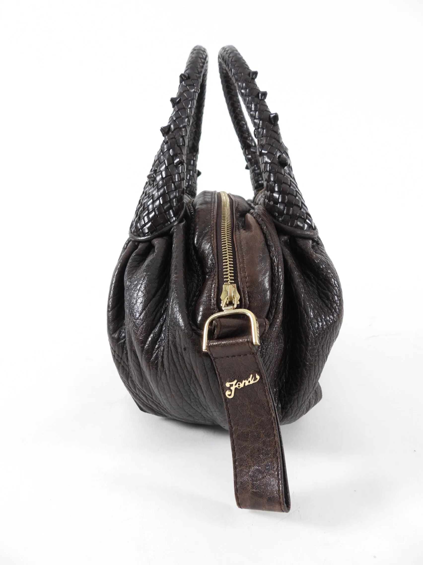 Fendi Zucca Spy Vintage Small Handbag