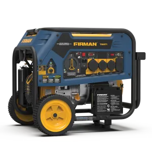 Firman Tri Fuel Portable Generator 8000W Electric Start 120/240v