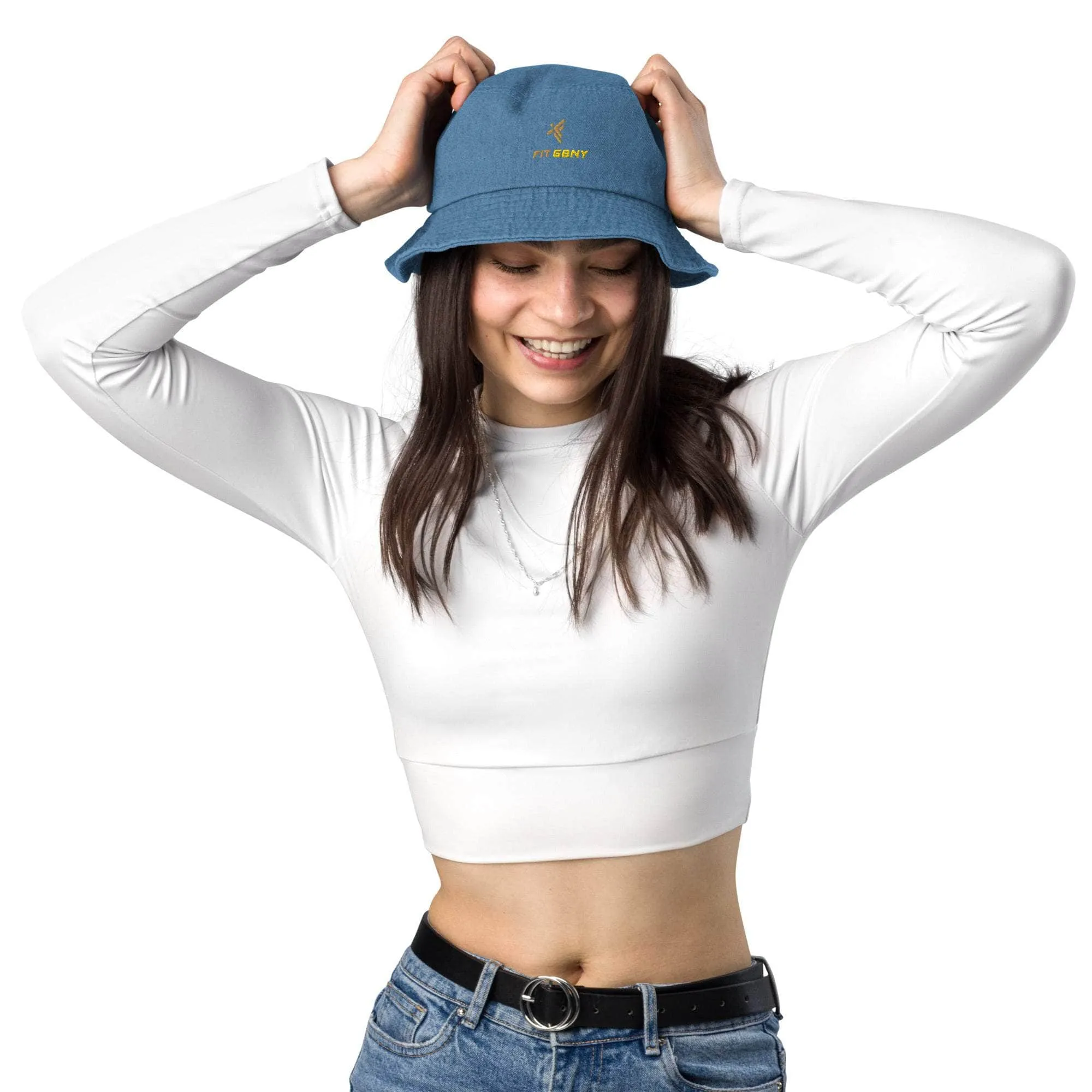 FIT GBNY Denim bucket hat