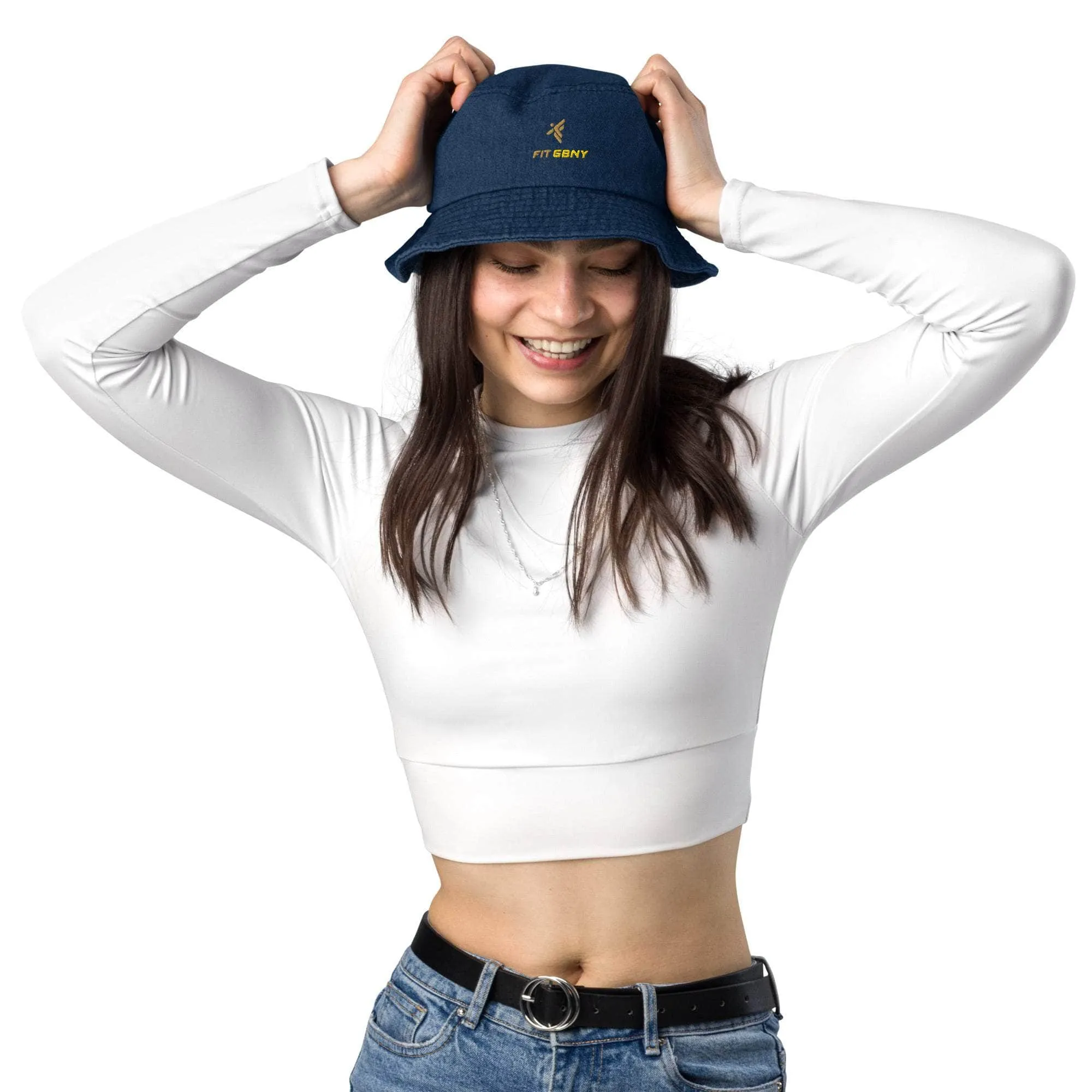 FIT GBNY Denim bucket hat