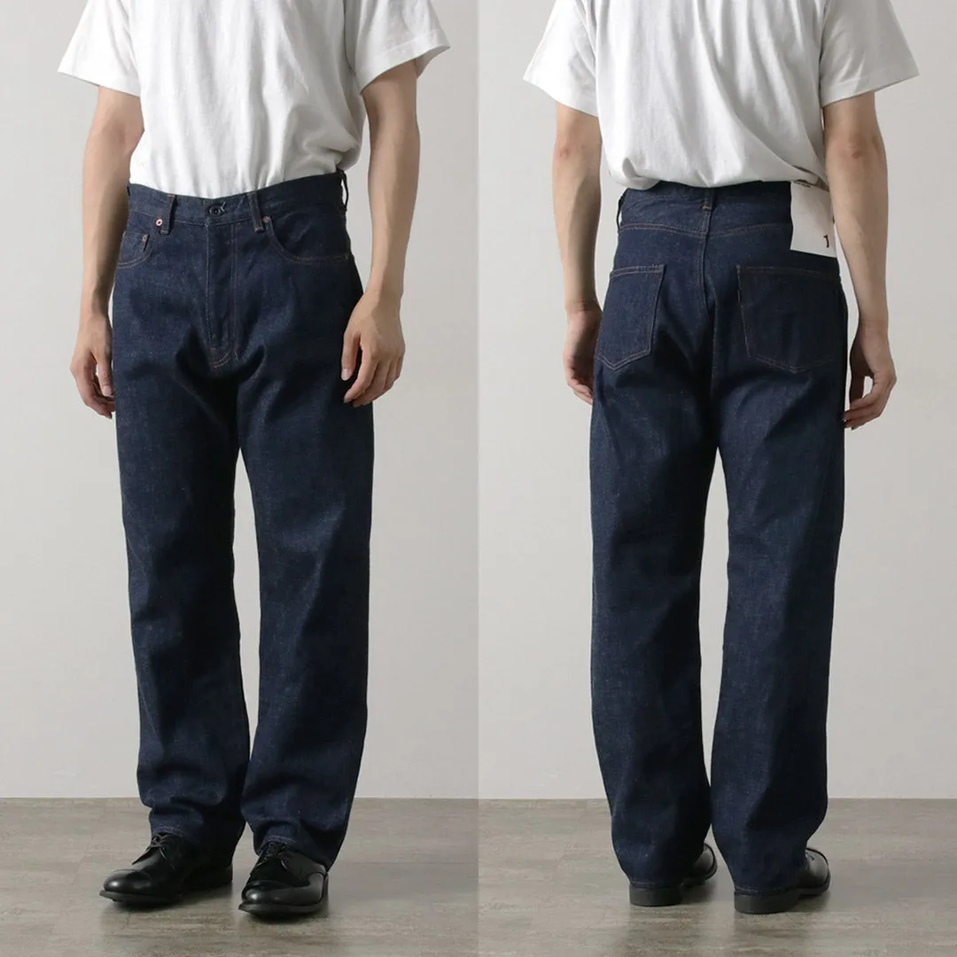 FOB FACTORY / F1147 Wide denim 5P pants