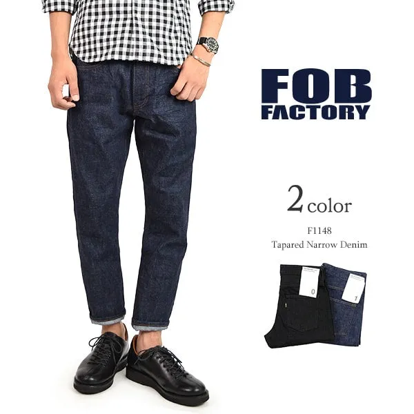 FOB FACTORY / F1148 Denim narrow 5P ankle cut