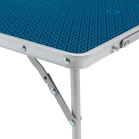 Folding camping coffee table - mh100 - blue