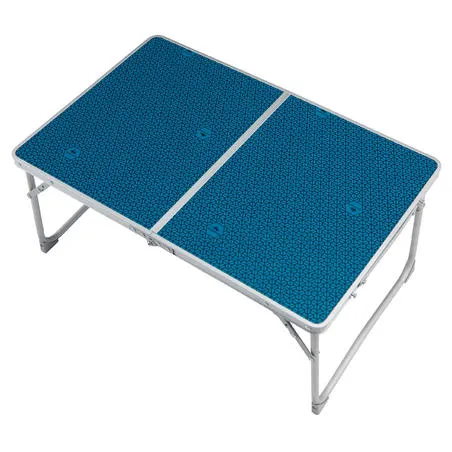 Folding camping coffee table - mh100 - blue