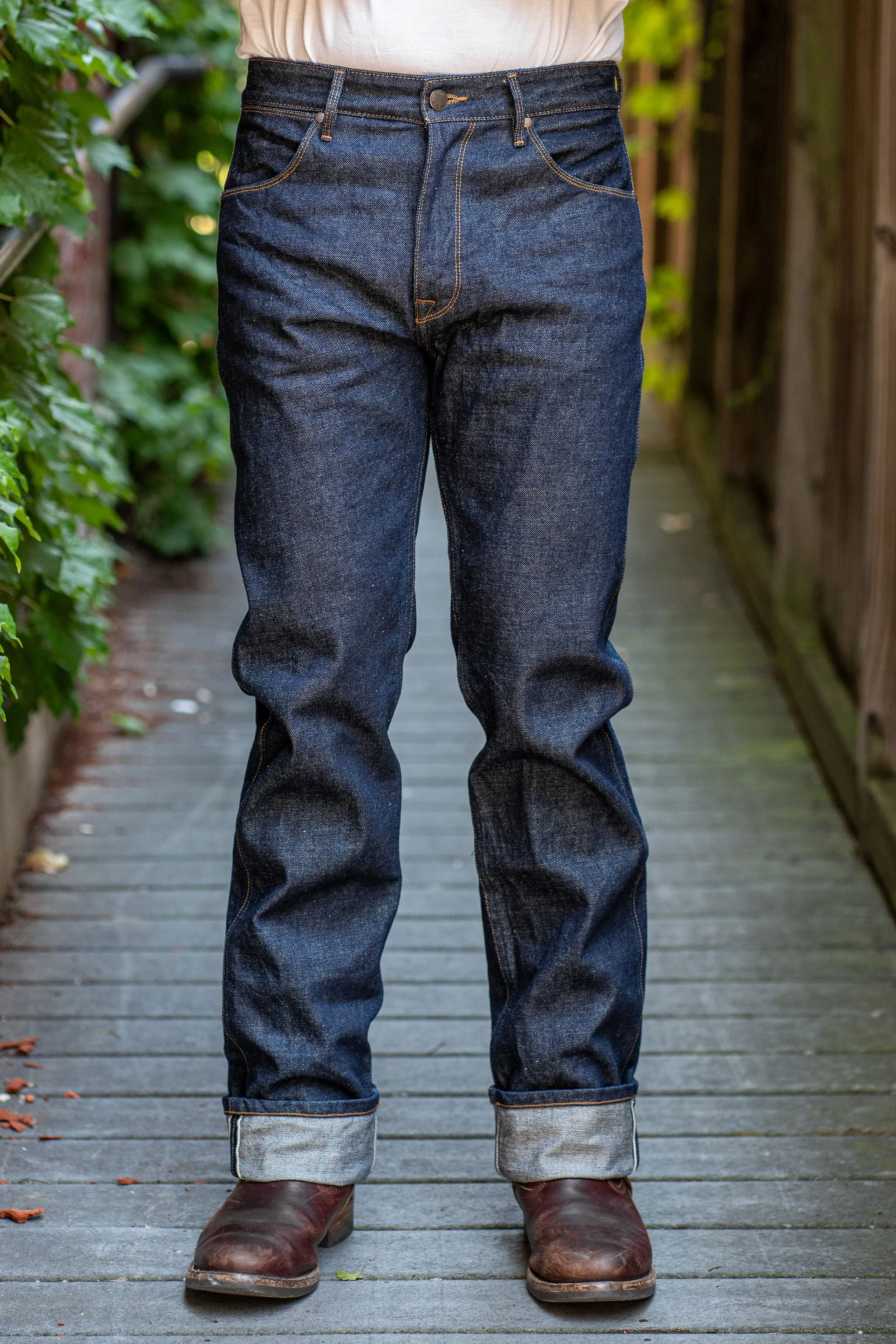 Freenote Cloth Wilkes - 15oz Rinsed Denim