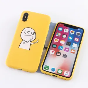 Funny Cartoon Phone Case For iPhone