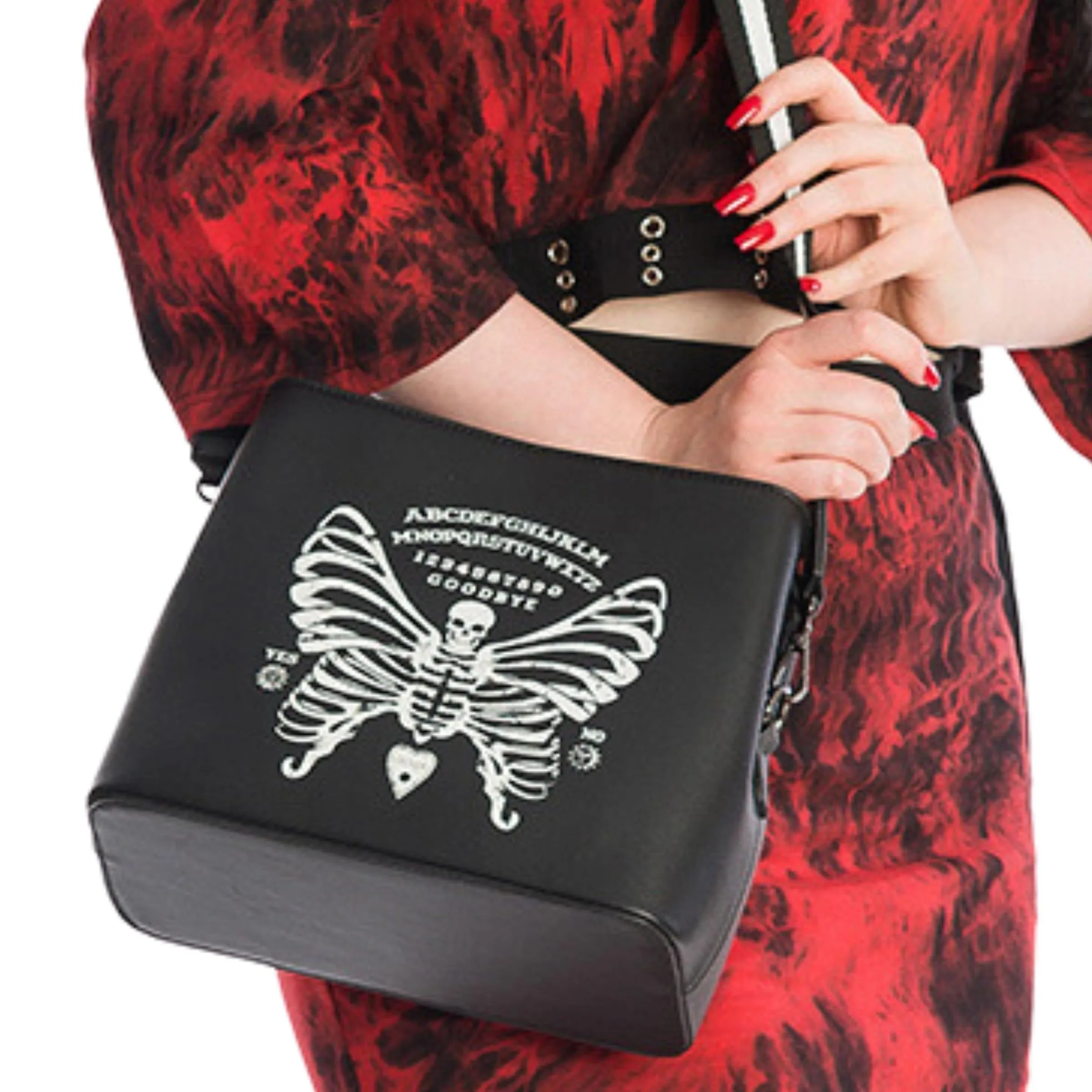 Glowing Skeleton Butterfly Handbag