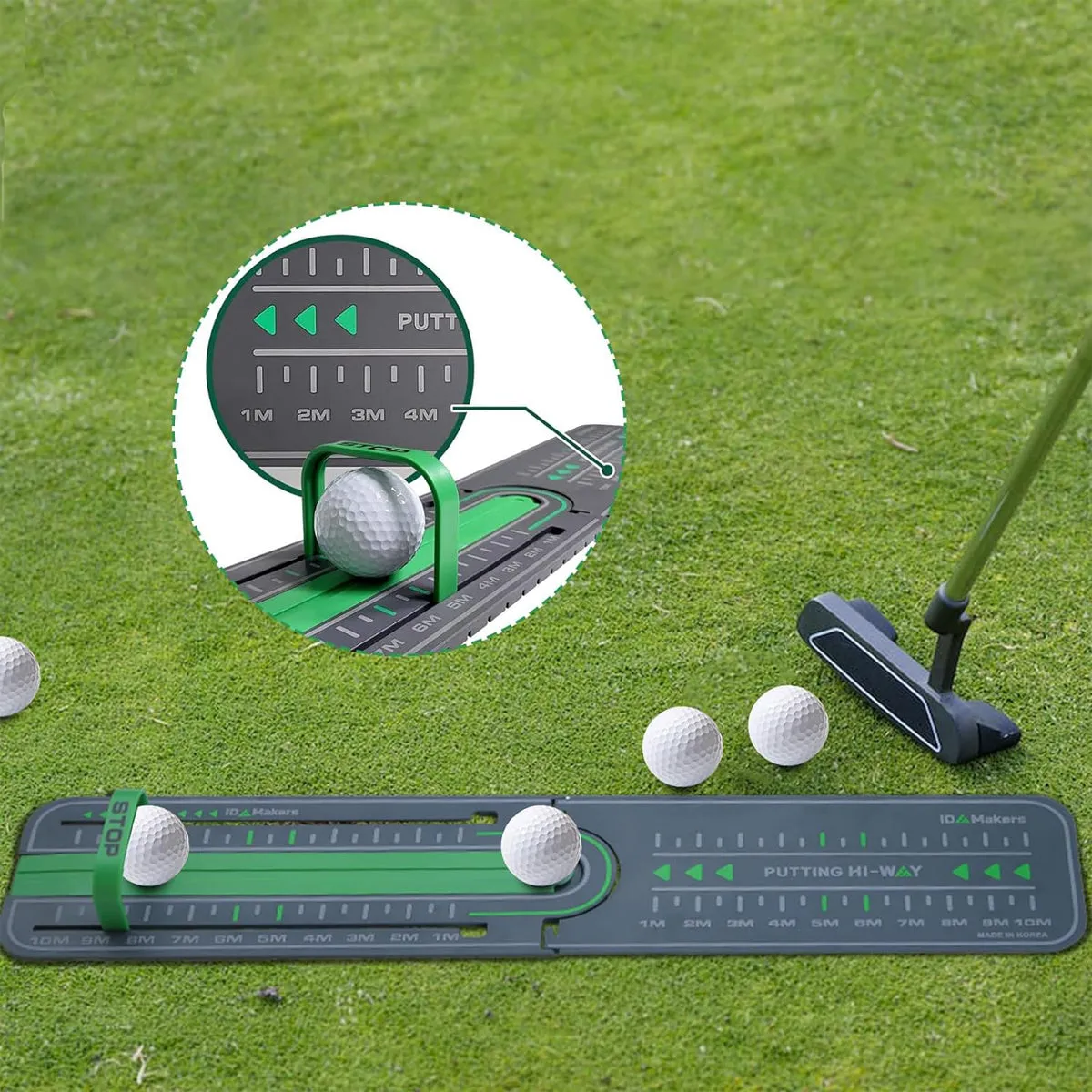 Golf Putting Trainer Aid Precision Distance Putting