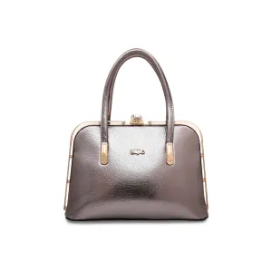 Grey Fancy Hand Bag P35839