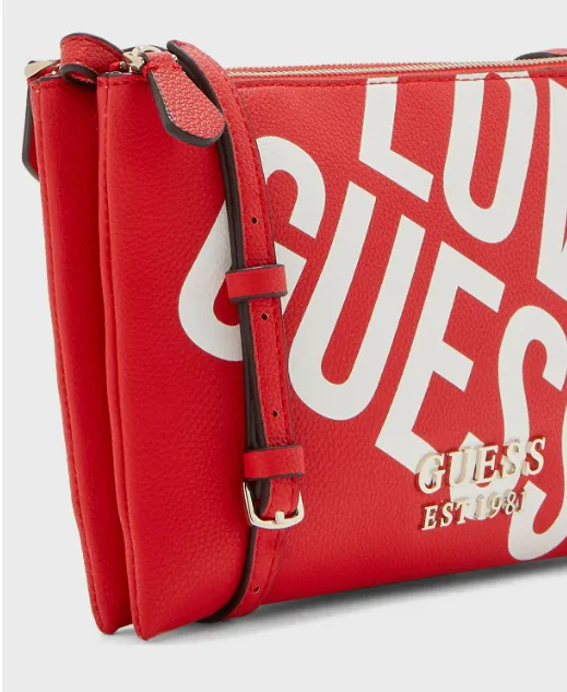 GUESS Wilder Double Zip Crossbody