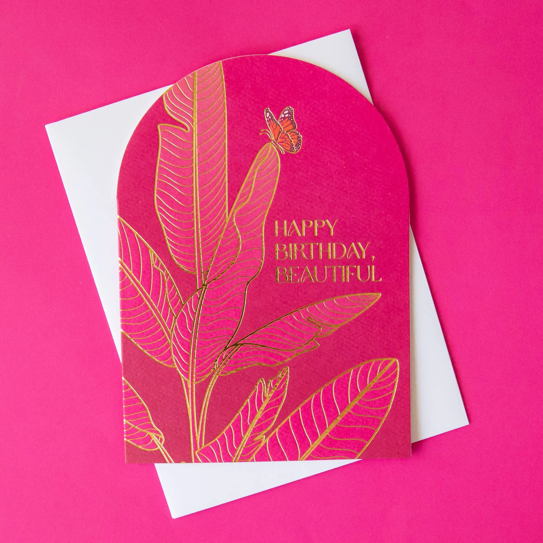 Happy Birthday Beautiful Card | Butterfly