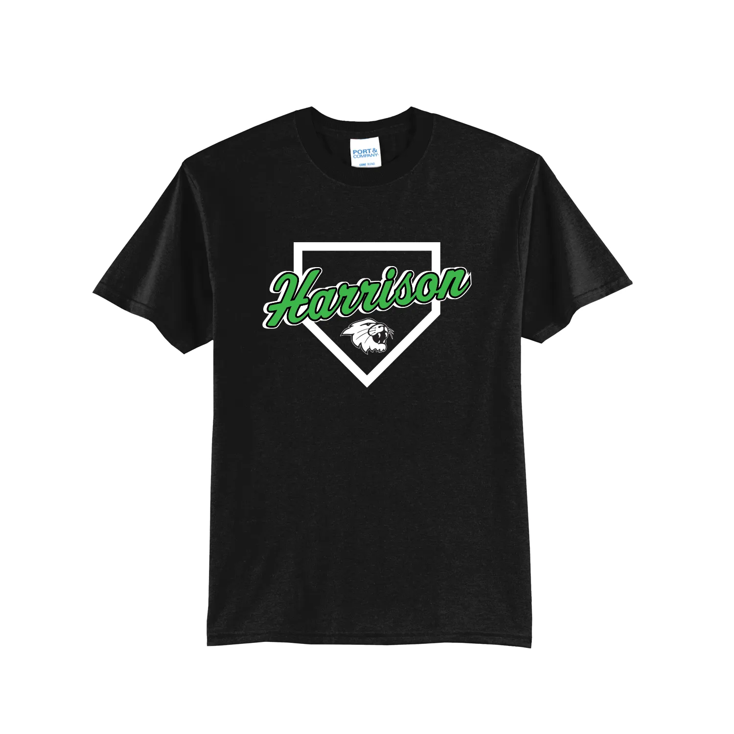 Harrison Softball 2022 - Port & Company® Core Blend Tee (Black)