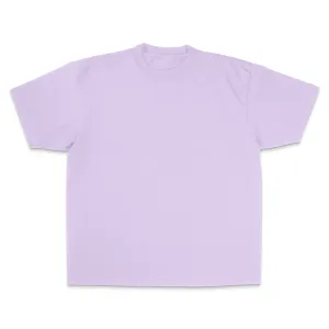 Heavyweight Garment Dye Short Sleeve Tee - Pastel Purple