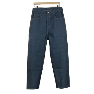 High rise painter pants in 13oz indigo denim