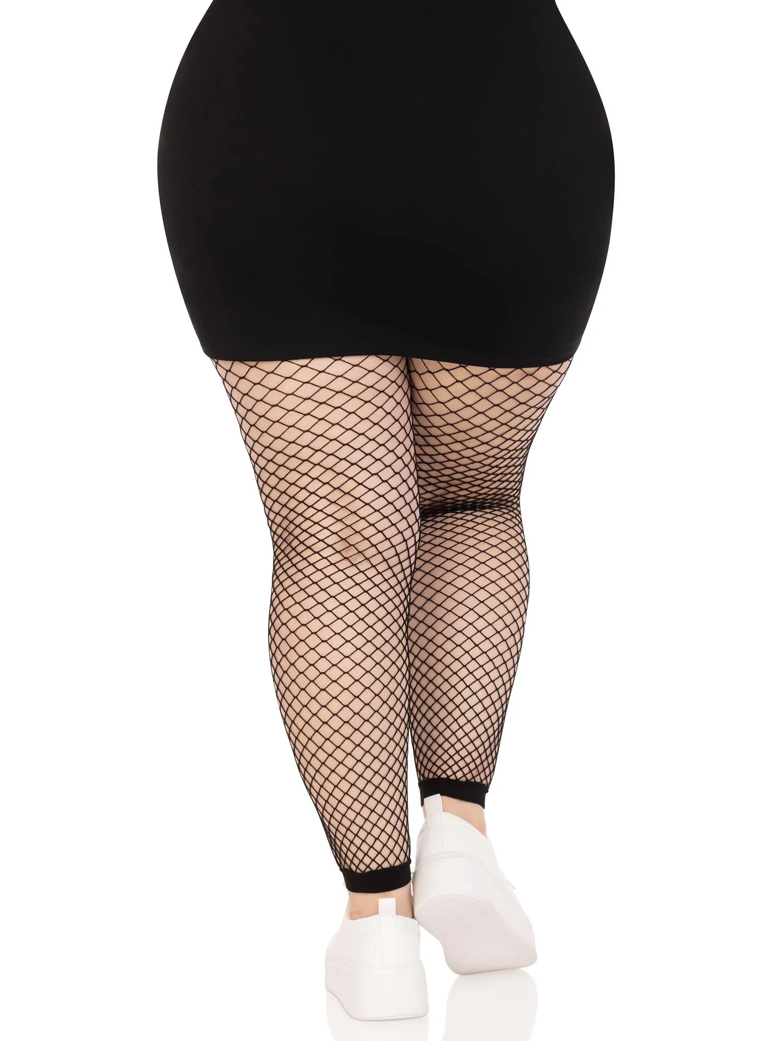 Industrial Net Footless Tights