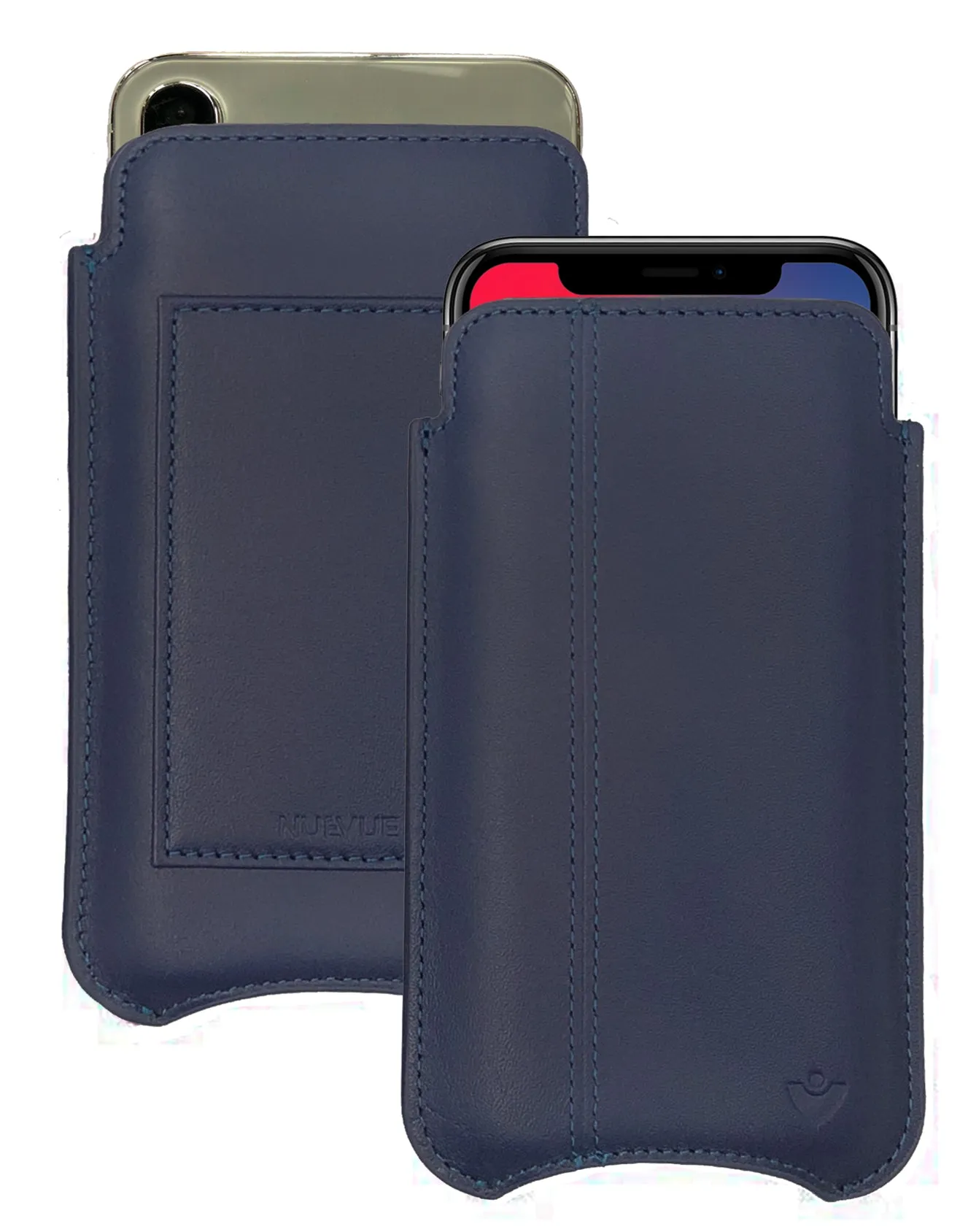 iPhone 11 Pro | iPhone X/Xs Wallet Case Screen Cleaning Sanitizing - Genuine USA Cowhide Leather