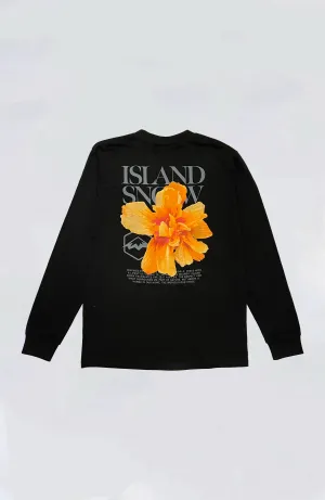 Island Snow Hawaii - IS Sunrise Hibiscus Premium L/S Tee