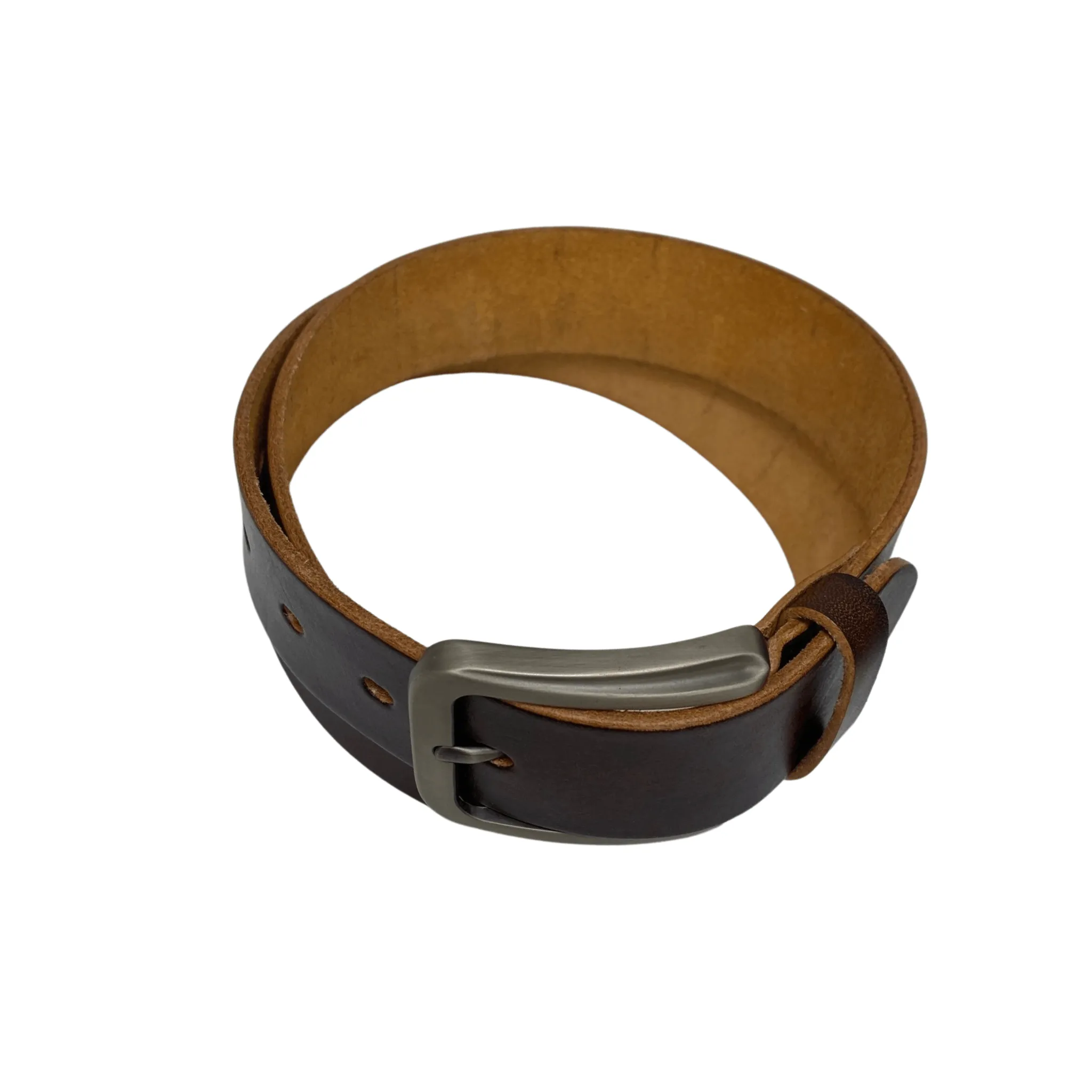 KAI - Men's Brown Genuine Leather Belt