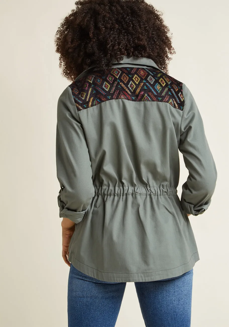 Keep a Woven Mind Jacket