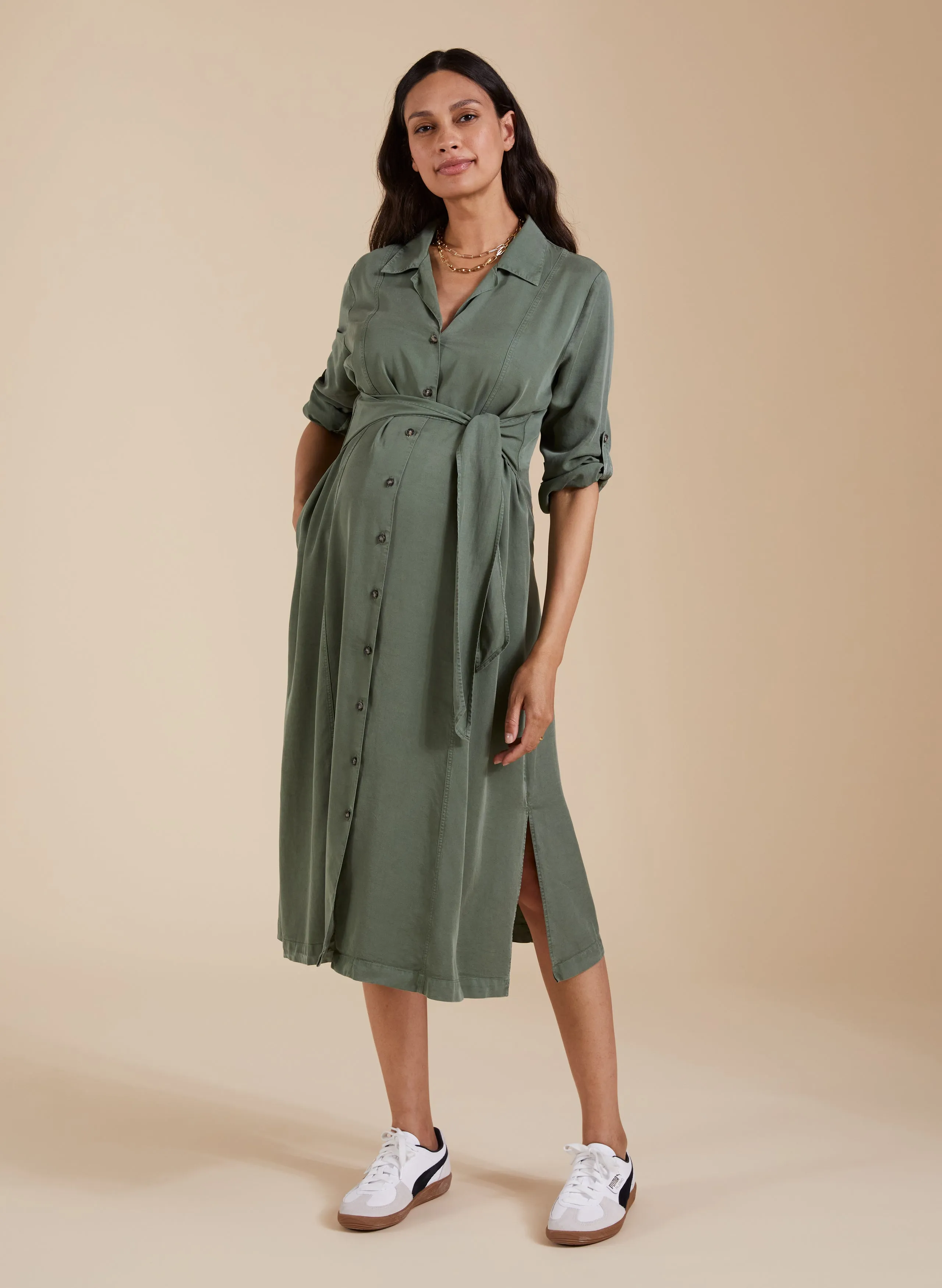 Kelsy Maternity Dress with TENCEL™