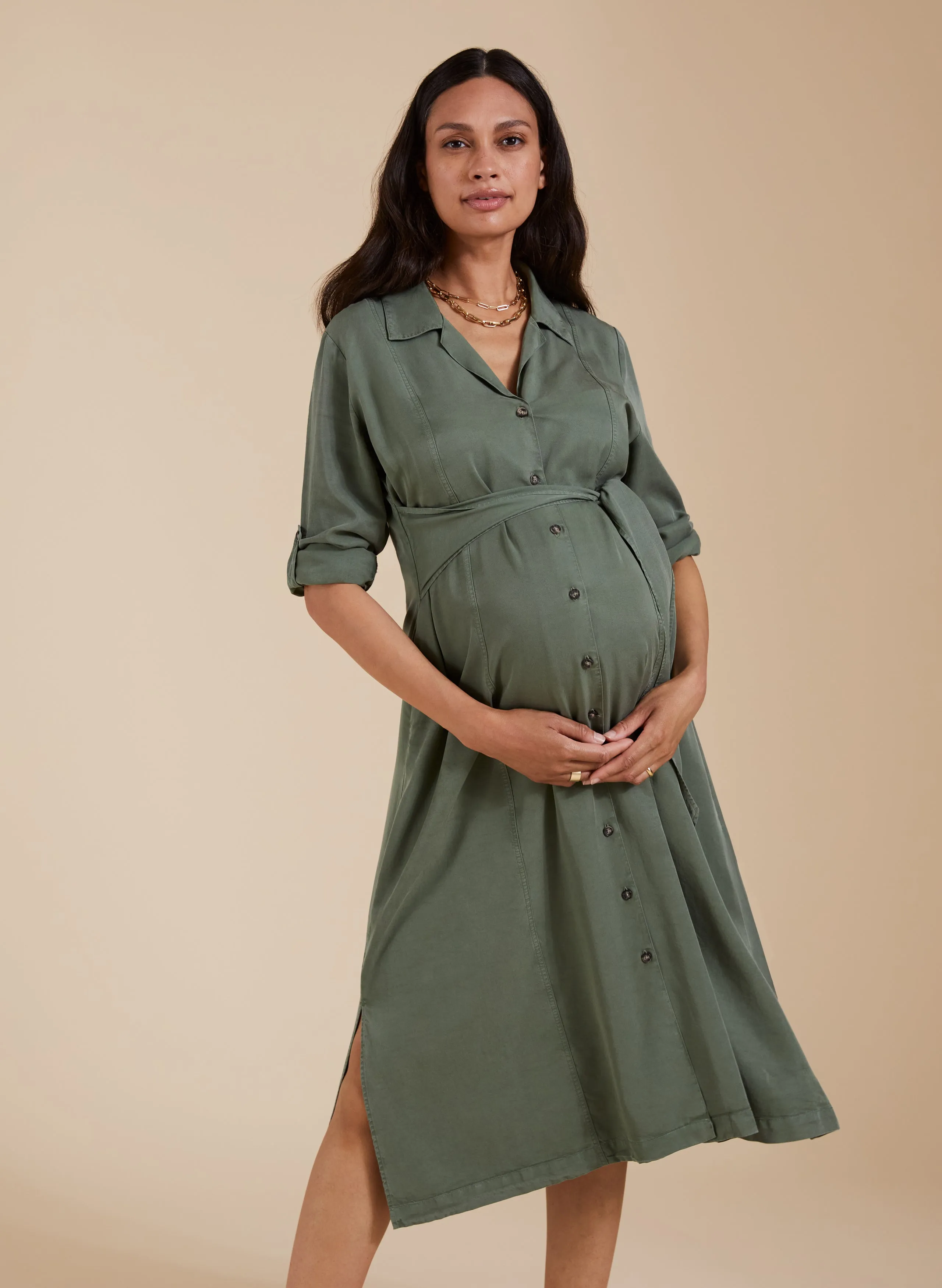 Kelsy Maternity Dress with TENCEL™