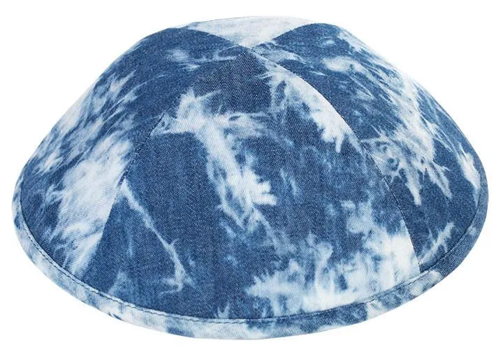 Kippahs In Denim Sold Individually.