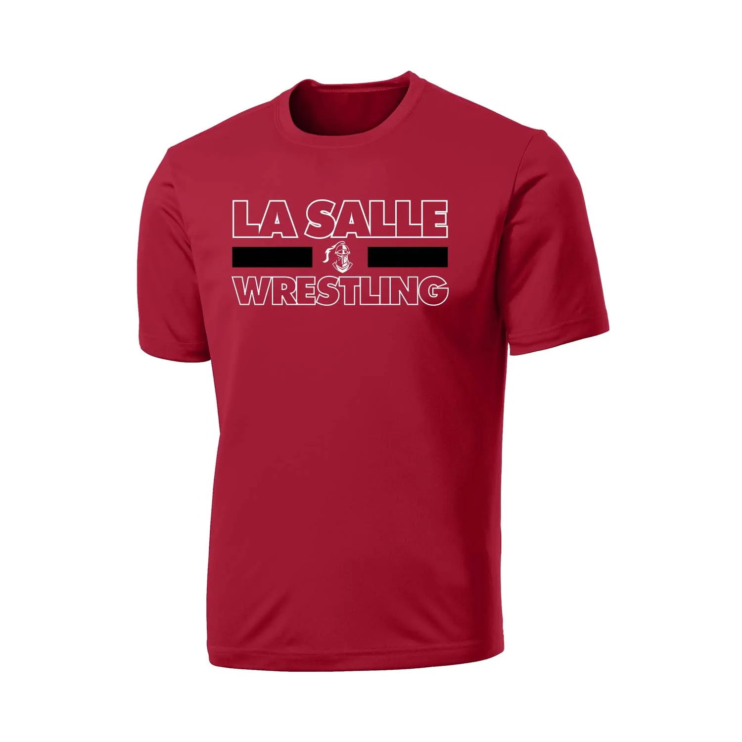 La Salle Wrestling 2021 - Performance Tee - Youth/Adult (Black & Red)