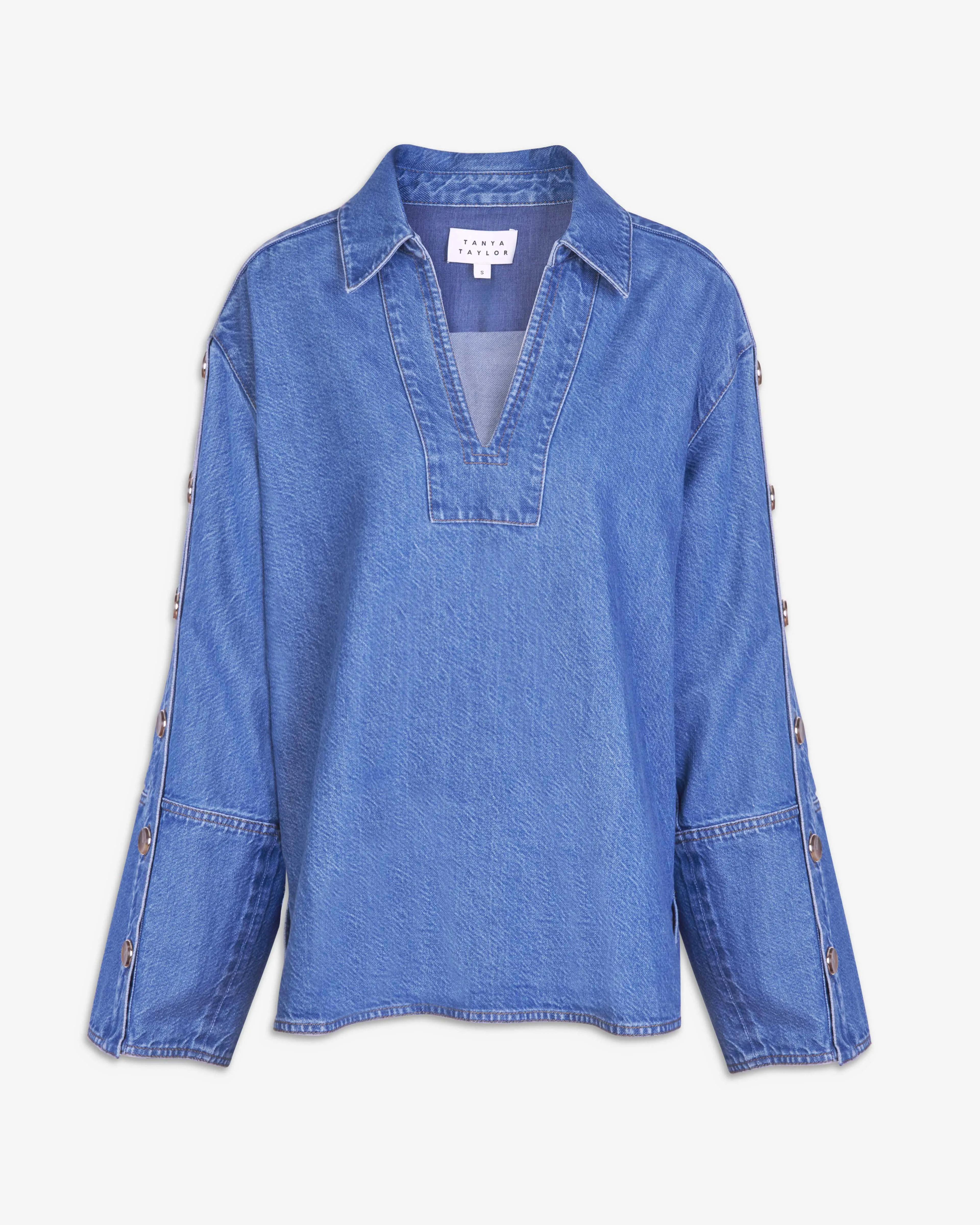 Lally Denim Top