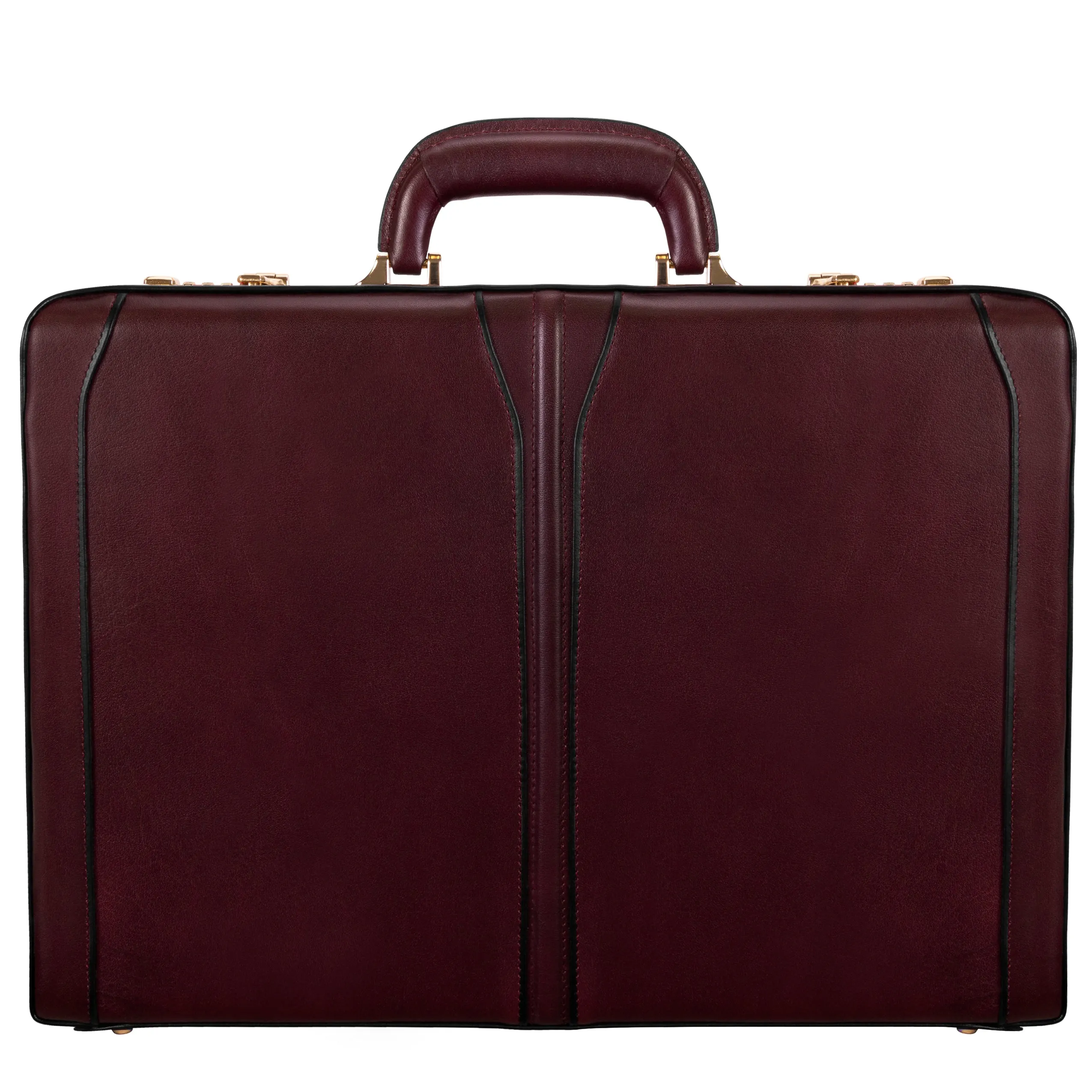 LAWSON | 4.25” Leather Attaché Briefcase