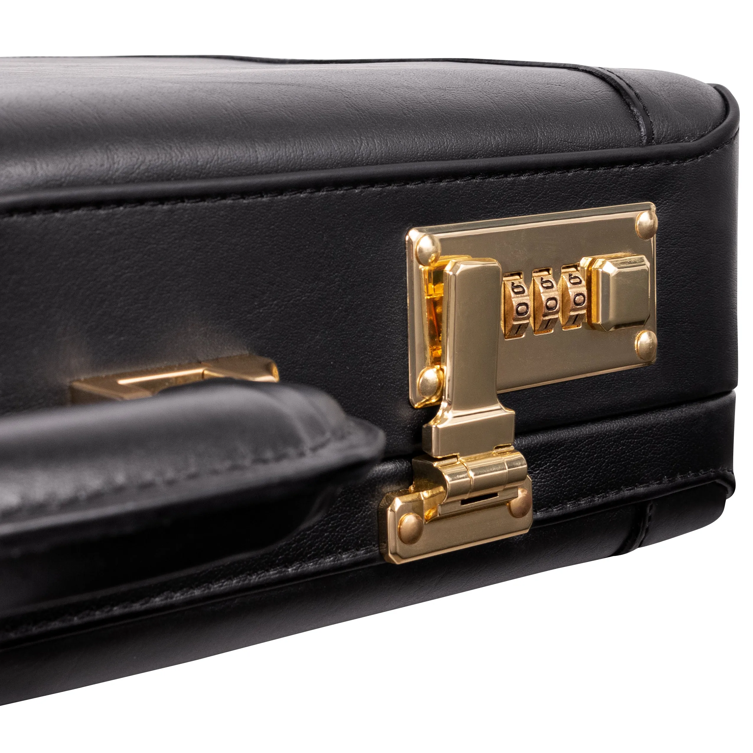 LAWSON | 4.25” Leather Attaché Briefcase