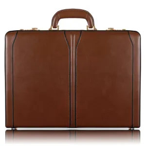 LAWSON | 4.25” Leather Attaché Briefcase