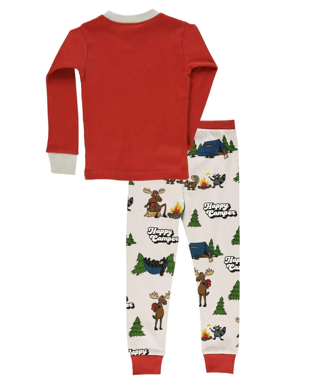 Lazyone Kid's Retro Happy Camper PJ Set