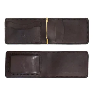 Leather Cash Clip Wallet