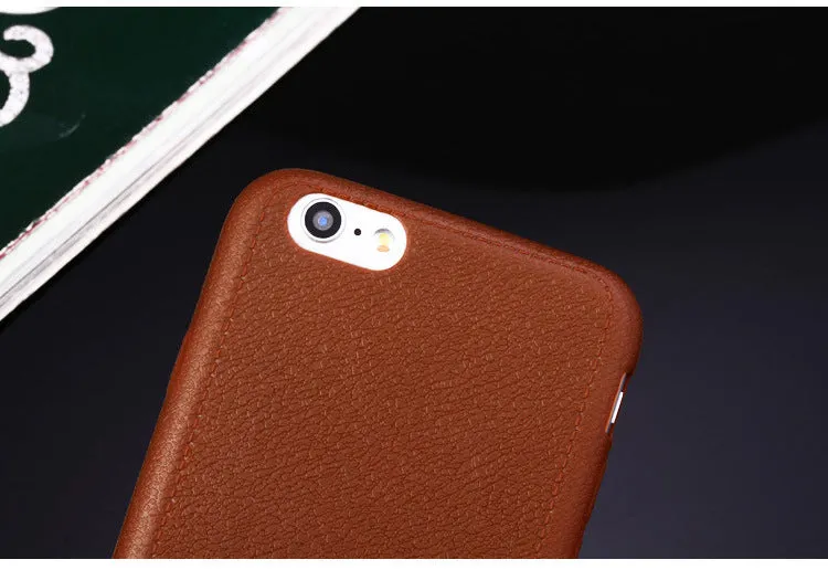 Leather phone case