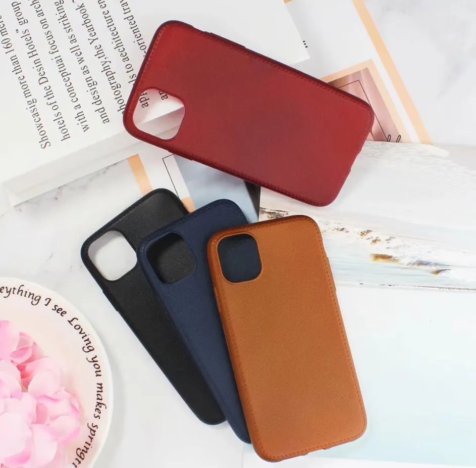 Leather phone case