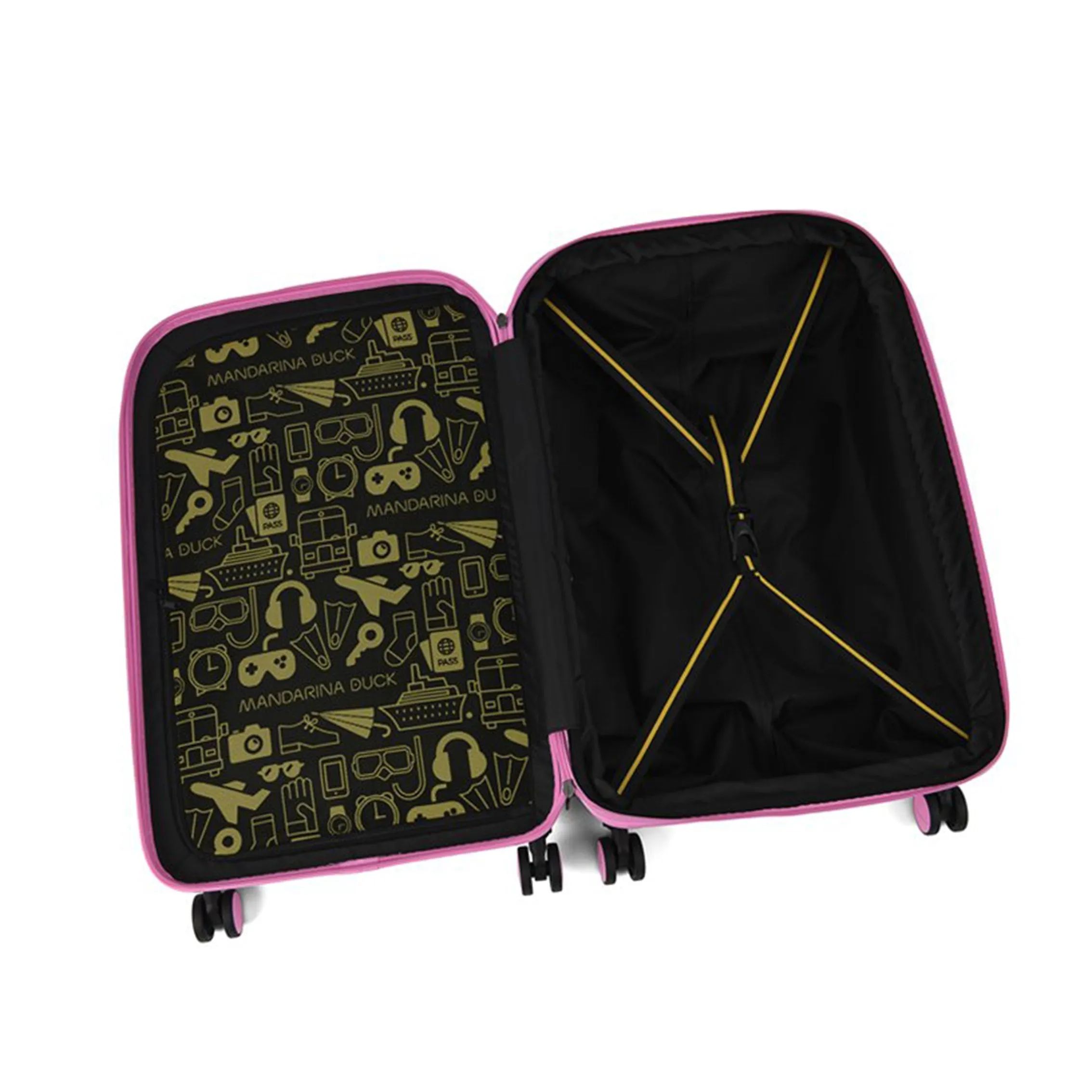 Logoduck Beauty Case & Large Trolley Set