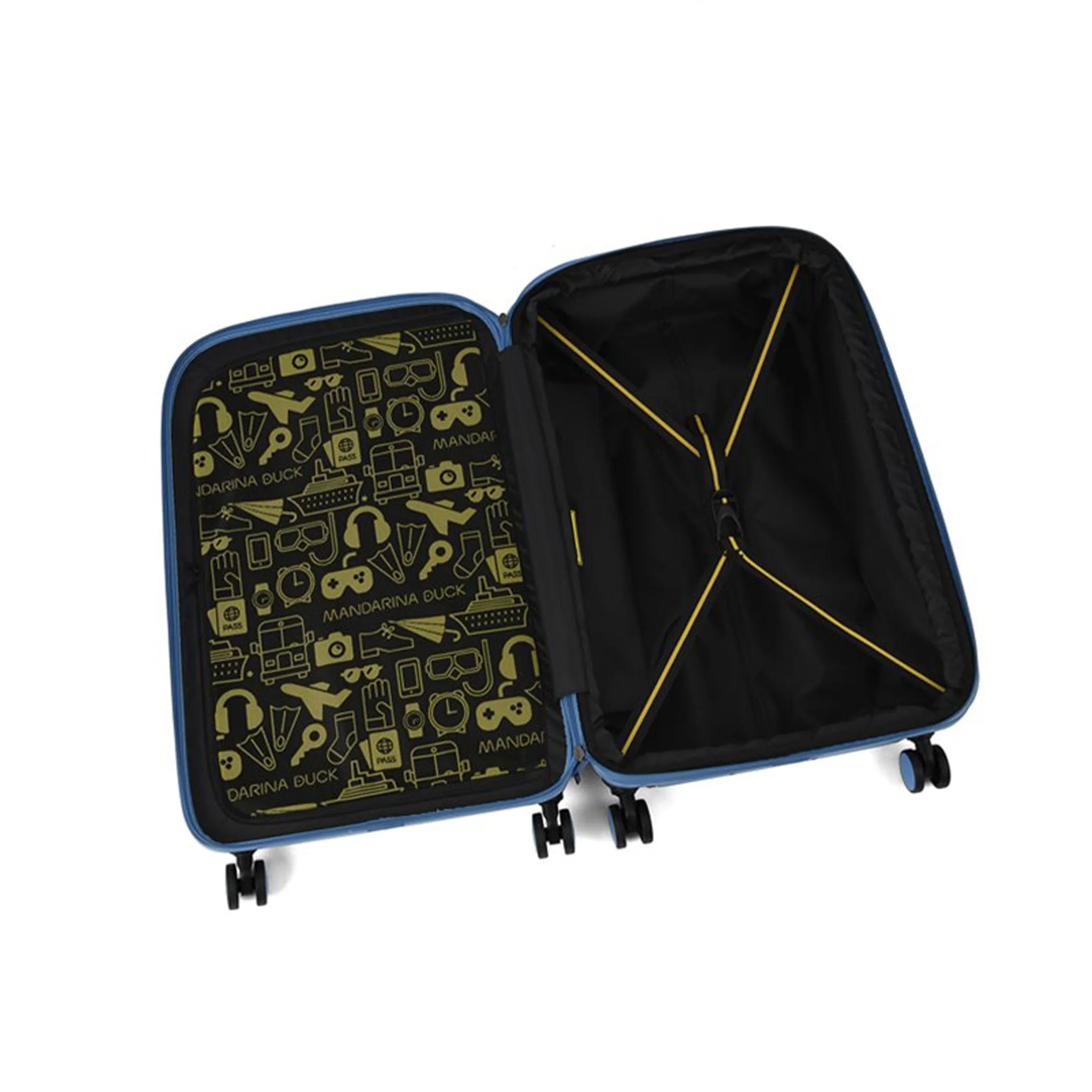 Logoduck Beauty Case & Large Trolley Set