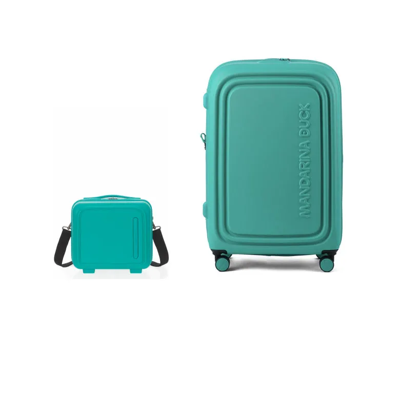 Logoduck Beauty Case & Large Trolley Set