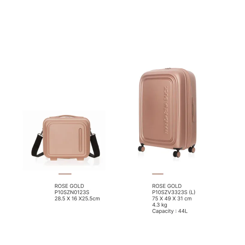 Logoduck Beauty Case & Large Trolley Set