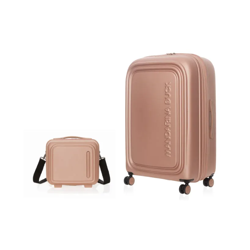 Logoduck Beauty Case & Large Trolley Set